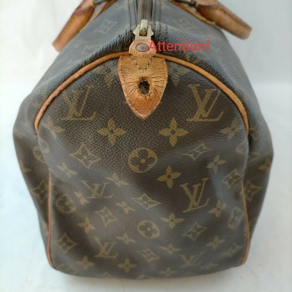 Louis Vuitton Hand Bag Speedy 40 Browns - Picture 4 of 10